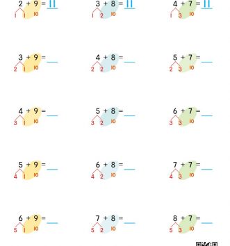 1-2-4 04 10이 넘는 더하기 - 뒤의 수를 10 만들기 문제_1