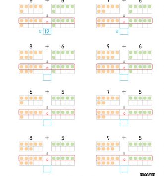 1-2-4 05 10이 넘는 더하기 - 5와 5로 10 만들기(반구체물) 문제_3