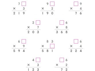 3-1-4-곱셈-07-□-채우기-B-문제