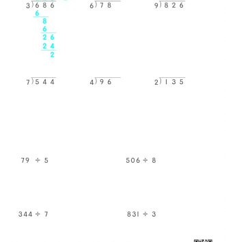 3-2-2-나눗셈-13-두세자리÷한자리-B-문제-1